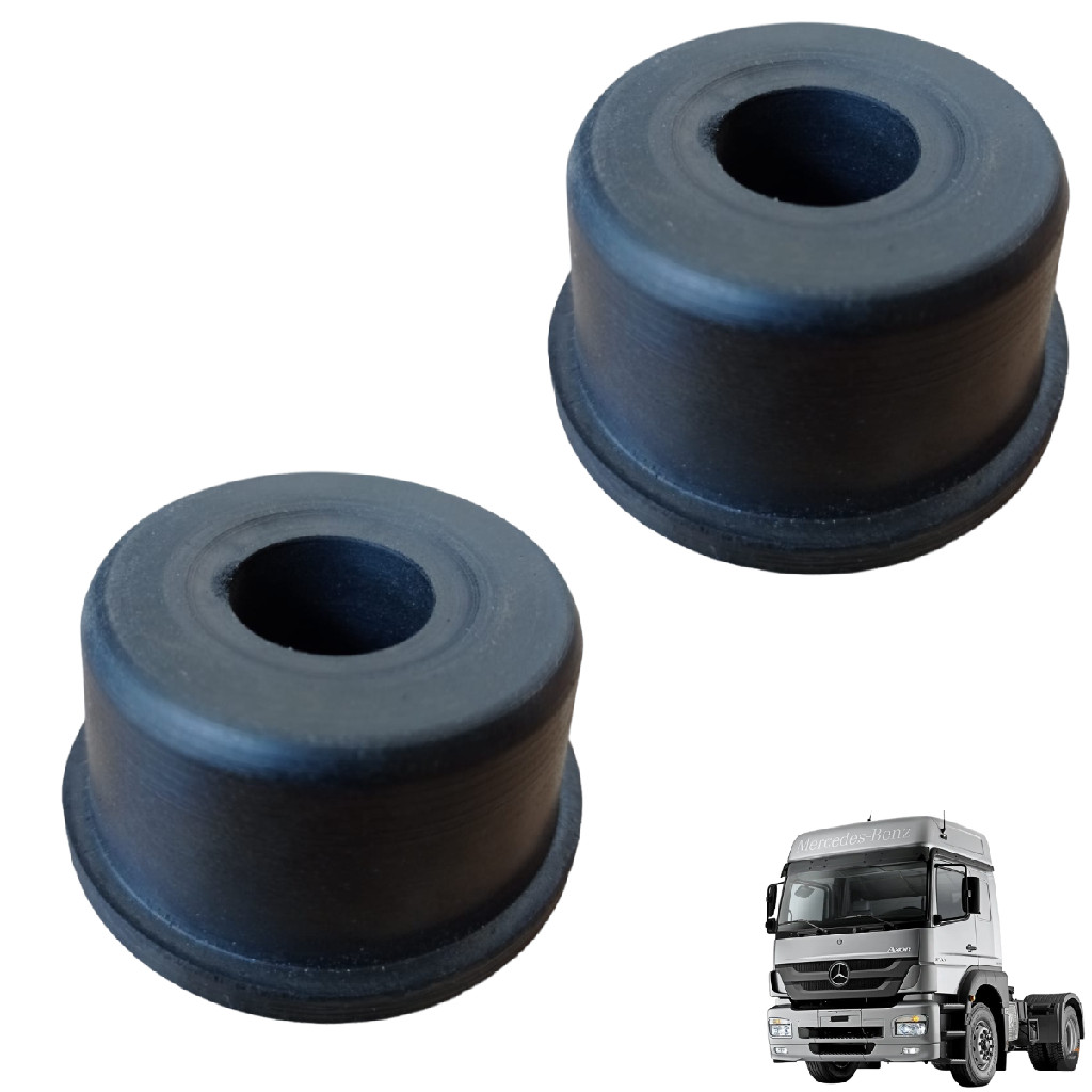 Kit Par Bucha Suspensão Dianteira Cabine MB Actros Axor