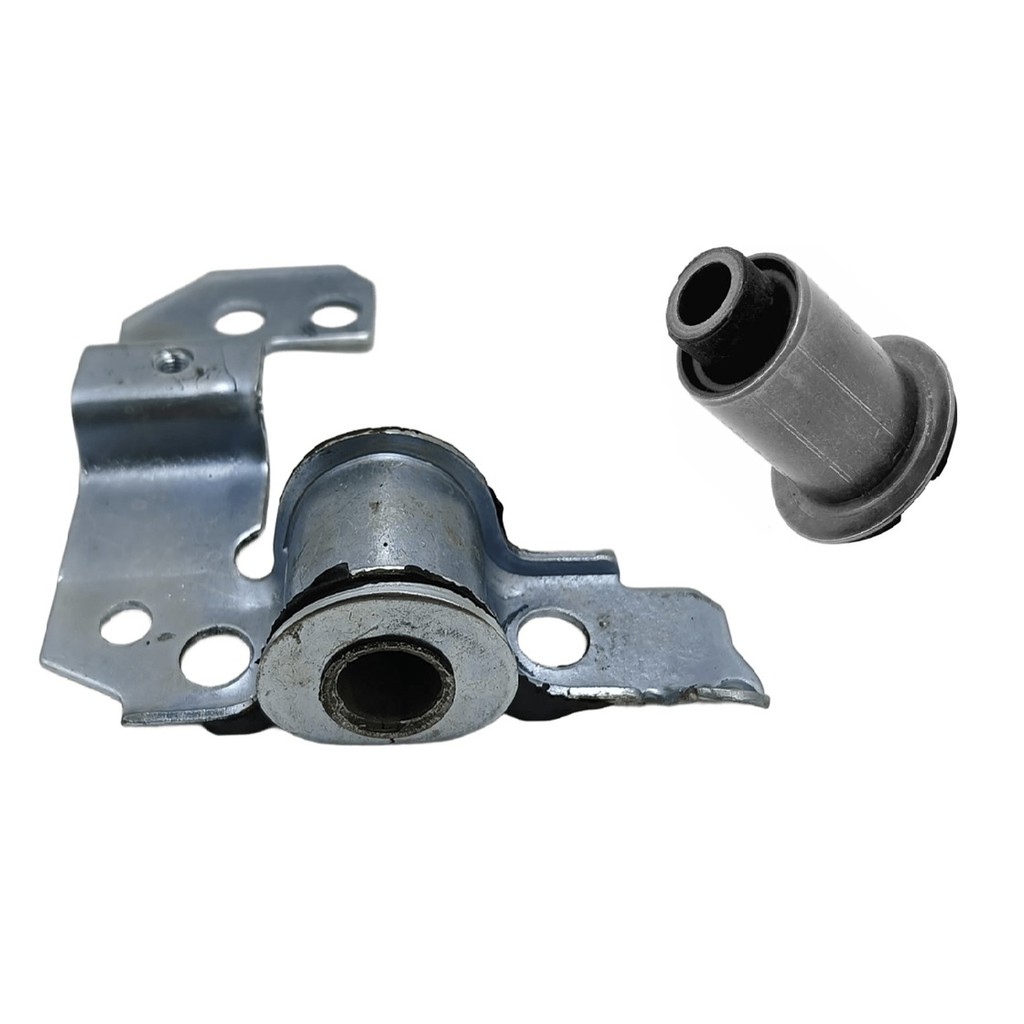 Kit 2 Bucha Bandeja Dianteira Esquerda Palio Uno Siena Strada Doblo Palio Wekeend Idea Mobi  Com Barra