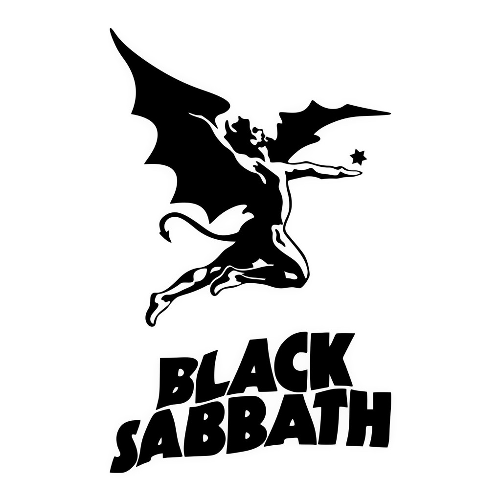 Adesivo Black Sabbath Ozzy Ozbourne  - Várias Cores. Recortado. em Oferta na Shopee