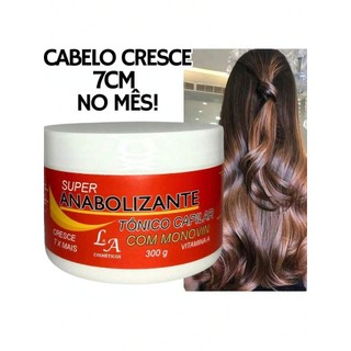 Anabolizante Capilar Crescimento Acelerado até 7 cm por Mês Original