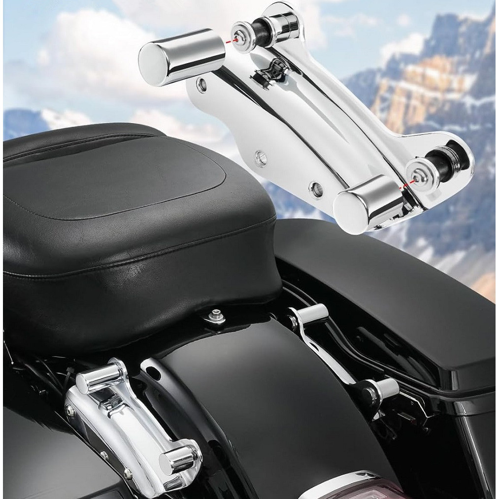 Motor Traseiro Fender Paralama Guarda Doca Ponto Cobre Ímã Tampas De Ferragem Para Harley Touring Sportster Softail Dyna