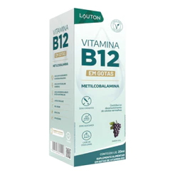 Vitamina B12 Gotas Sabor Uva 20 ML Lauton Nutrition
