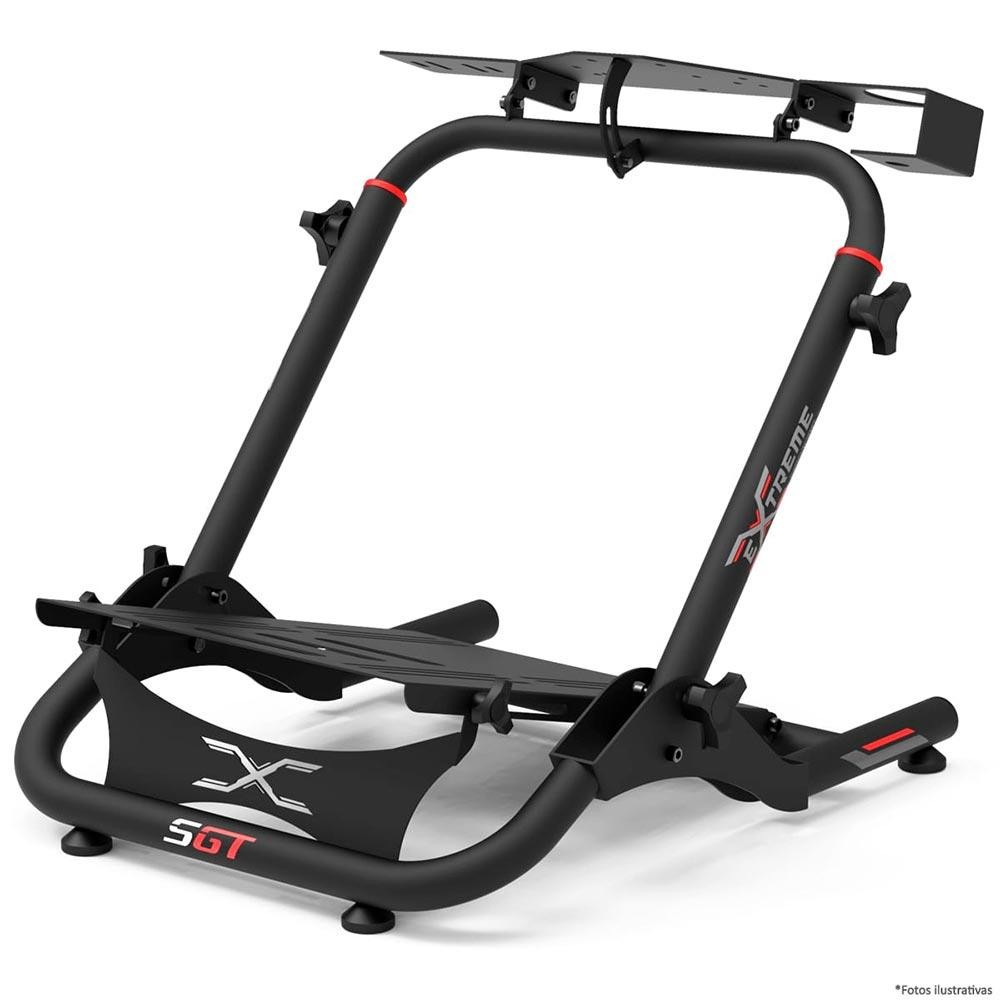 Suporte para Volantes - SGT - Preto - Extreme Racing em Oferta na Shopee