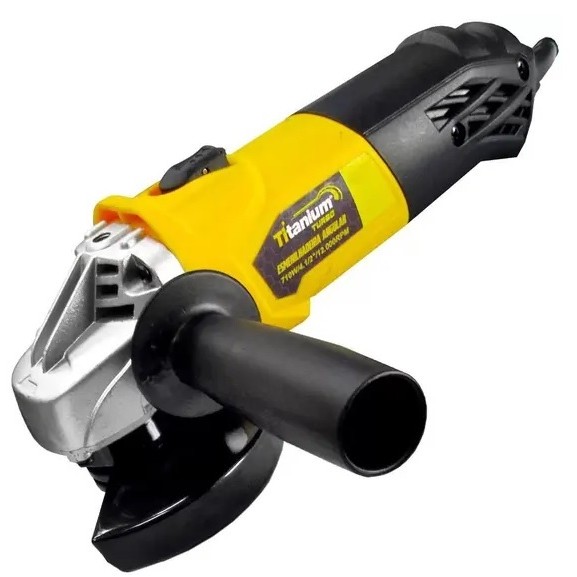 Esmerilhadeira Angular 800W 4.1/2” 127V com Acessórios – Titanium Platina em Oferta na Shopee