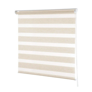 Persiana Rolo Zebra Dupla 120x160cm Bege Linho Conthey Evolux - N2004461C em Oferta na Shopee