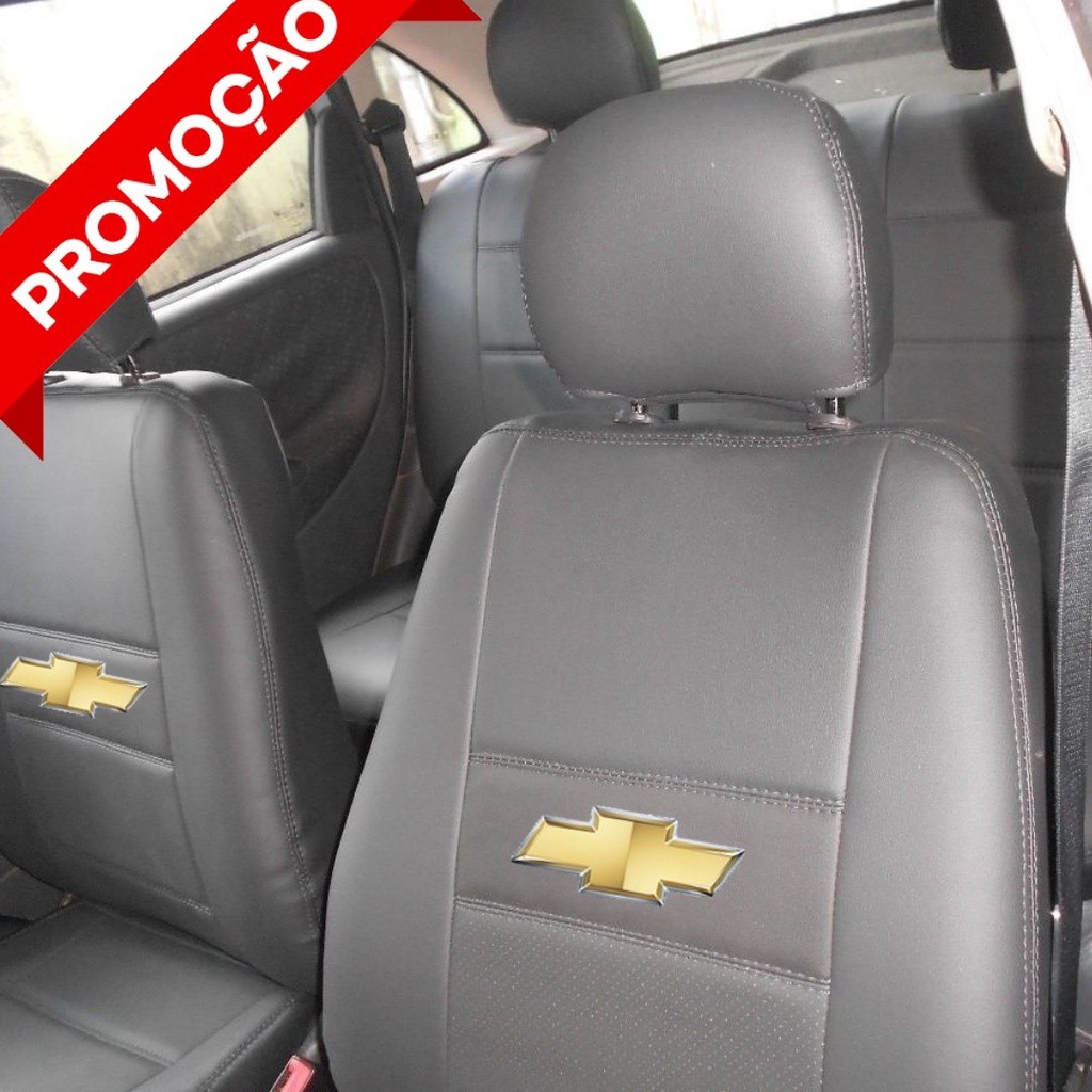 Capa De Banco Couro Carro P/ Chevrolet Celta 2000 A 2016 Pro