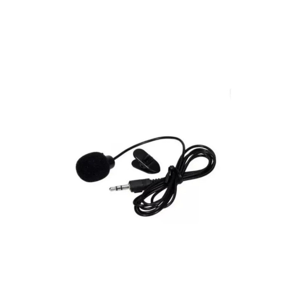 MICROFONE DE LAPELA 3.5 AUX P2 JH-043