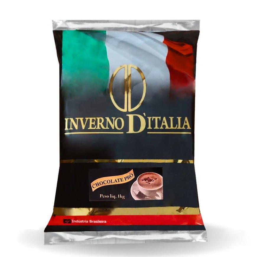 Chocolate Pró Premium 1 kg, Inverno D'Italia, Chocolate Solúvel e Instantâneo em Oferta na Shopee