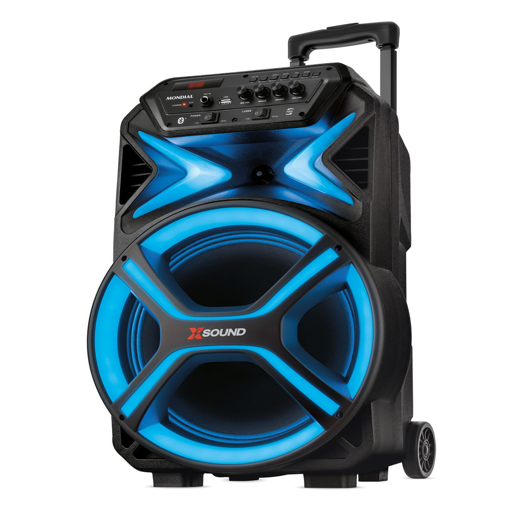 Caixa de Som Amplificada Mondial Cm-550-l 550w Rms Preto Bivolt em Oferta na Shopee