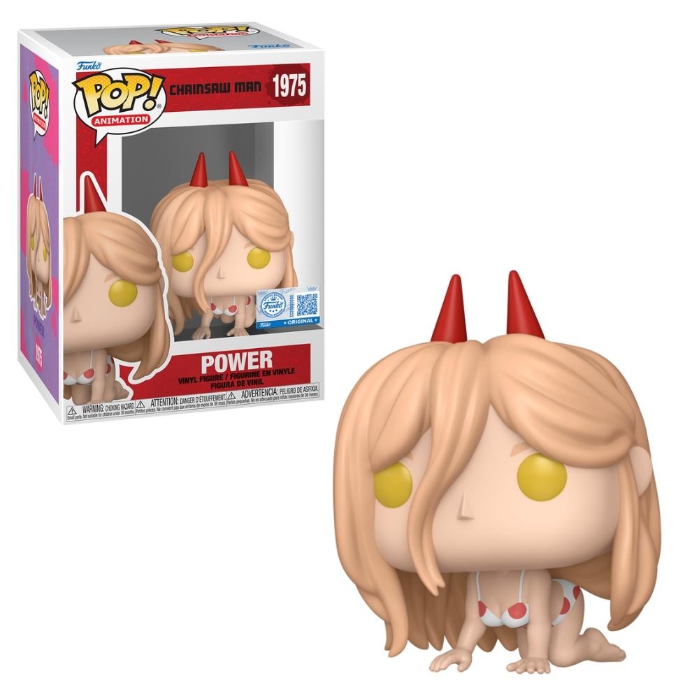 Boneco Funko Pop! Chainsaw Man - Power na Praia em Oferta na Shopee
