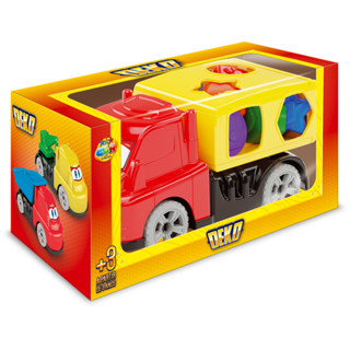 Caminhão Deko Formas II GGB Brinquedo Educativo Infantil com Formas Geométricas Coloridas em Oferta na Shopee