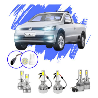 Lâmpada Led Saveiro 2009 A 2016 Kit V10 - Efeito Xênon em Oferta na Shopee