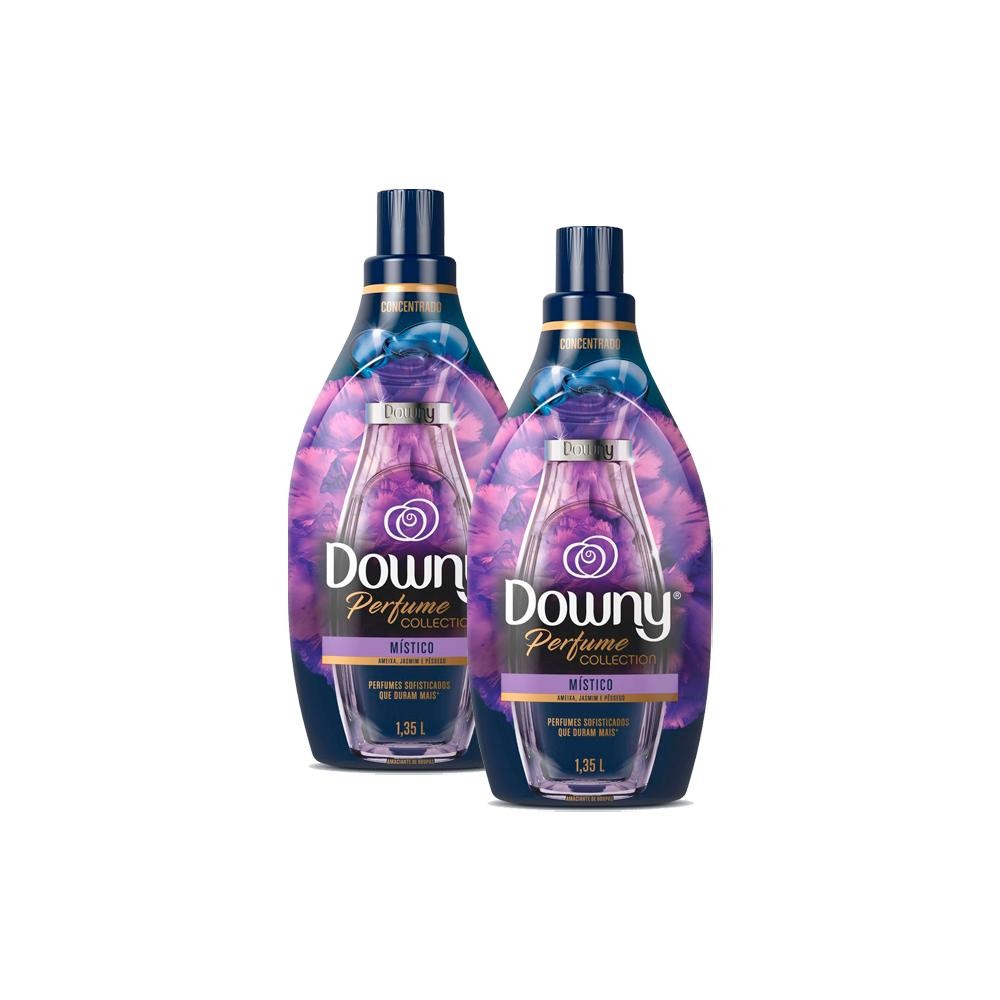 Kit 2 Amaciante Downy Perfume Collection Místico 1,35L em Oferta na Shopee