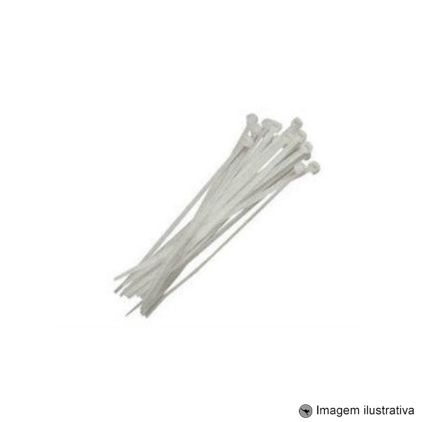 Abraçadeira 2.5X100mm (Pacote com 200 pecas) (K8)