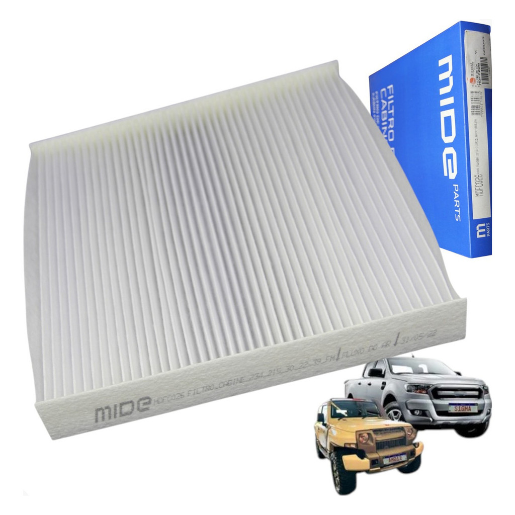 Filtro Ar Cabine Ranger Troller 3.2 Ls 430 Mide Parts
