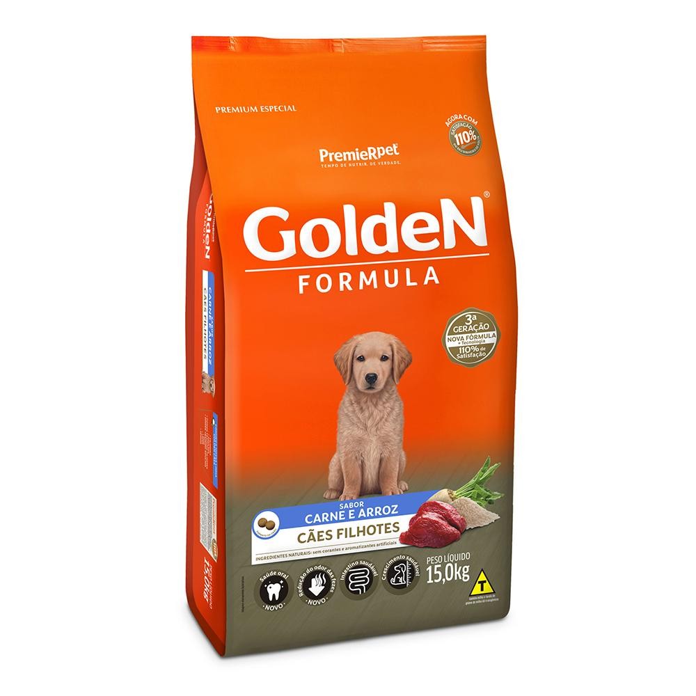 Ração Premier Para Cães Filhotes Sabor Carne E Arroz 15Kg