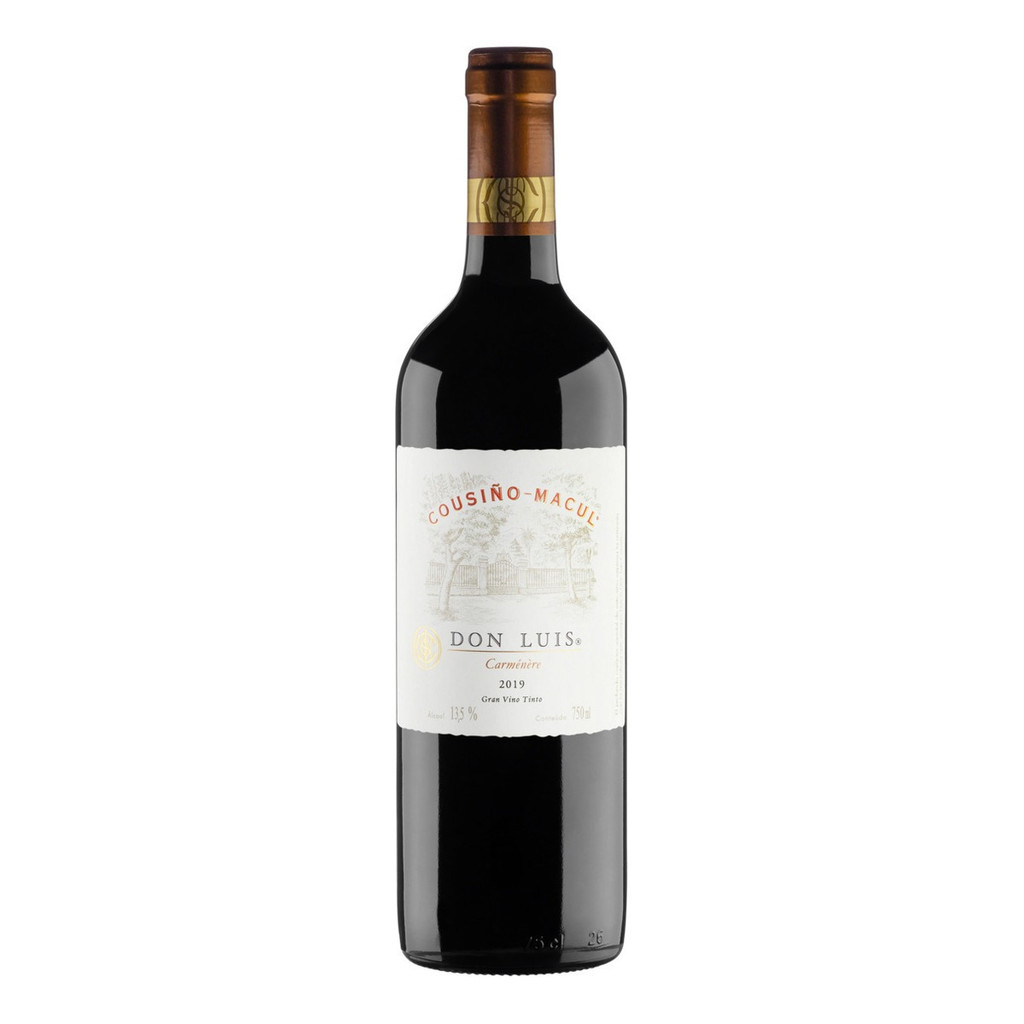 Vinho tinto seco Carménère Cousiño-Macul Don Luis 2019 (750 ml) em Oferta na Shopee