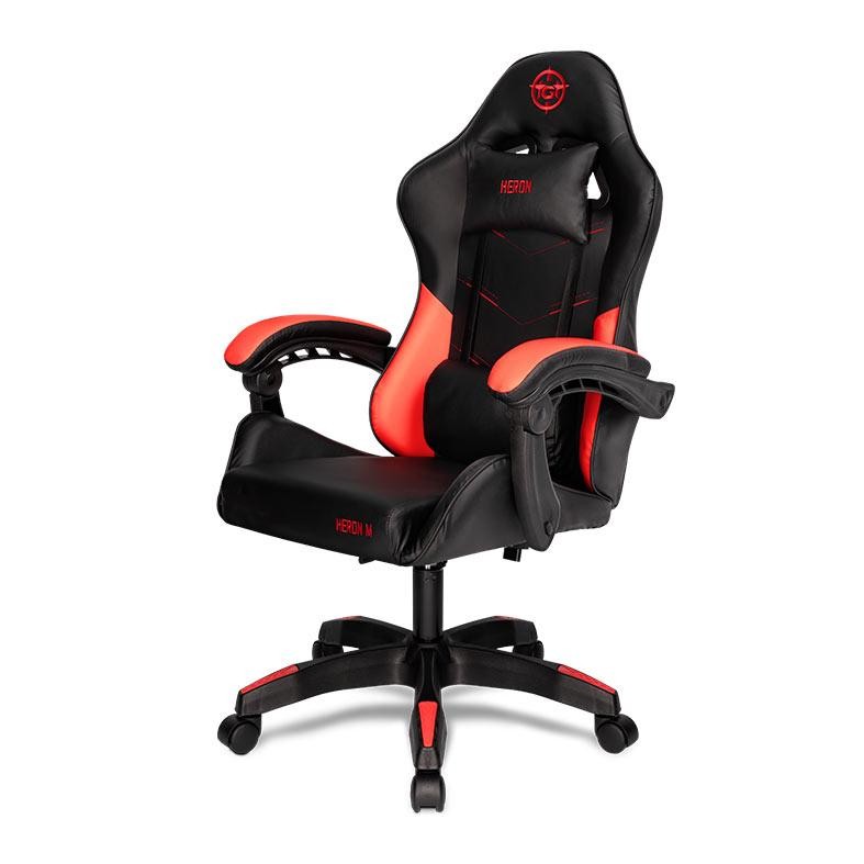 Cadeira Gamer TGT Heron M, Preto e Vermelho, TGT-HRM-RD02 em Oferta na Shopee