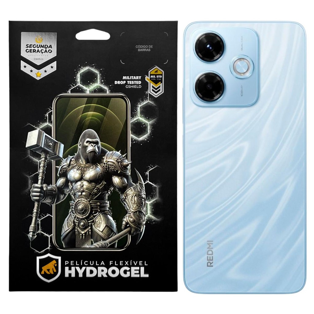 Película para Xiaomi Redmi 13x - Traseira Hydrogel HD - Gshield