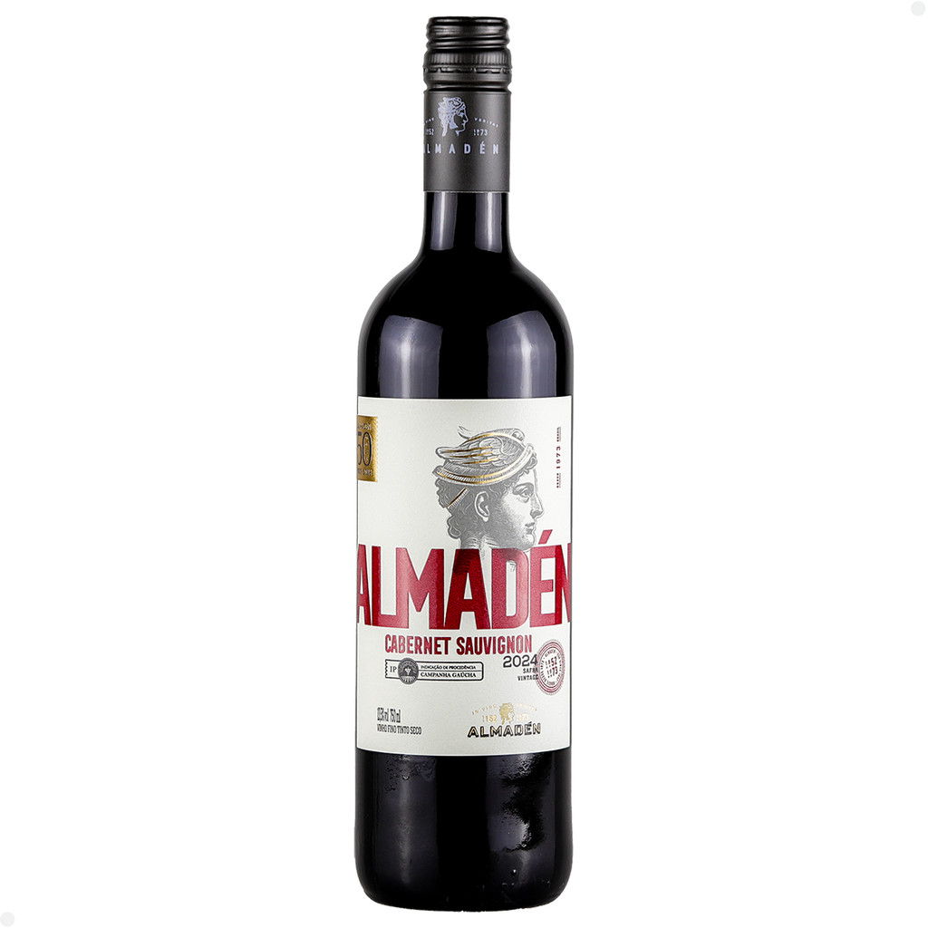 Vinho Nacional Almadén Cabernet Sauvignon Tinto Seco 750 ml em Oferta na Shopee