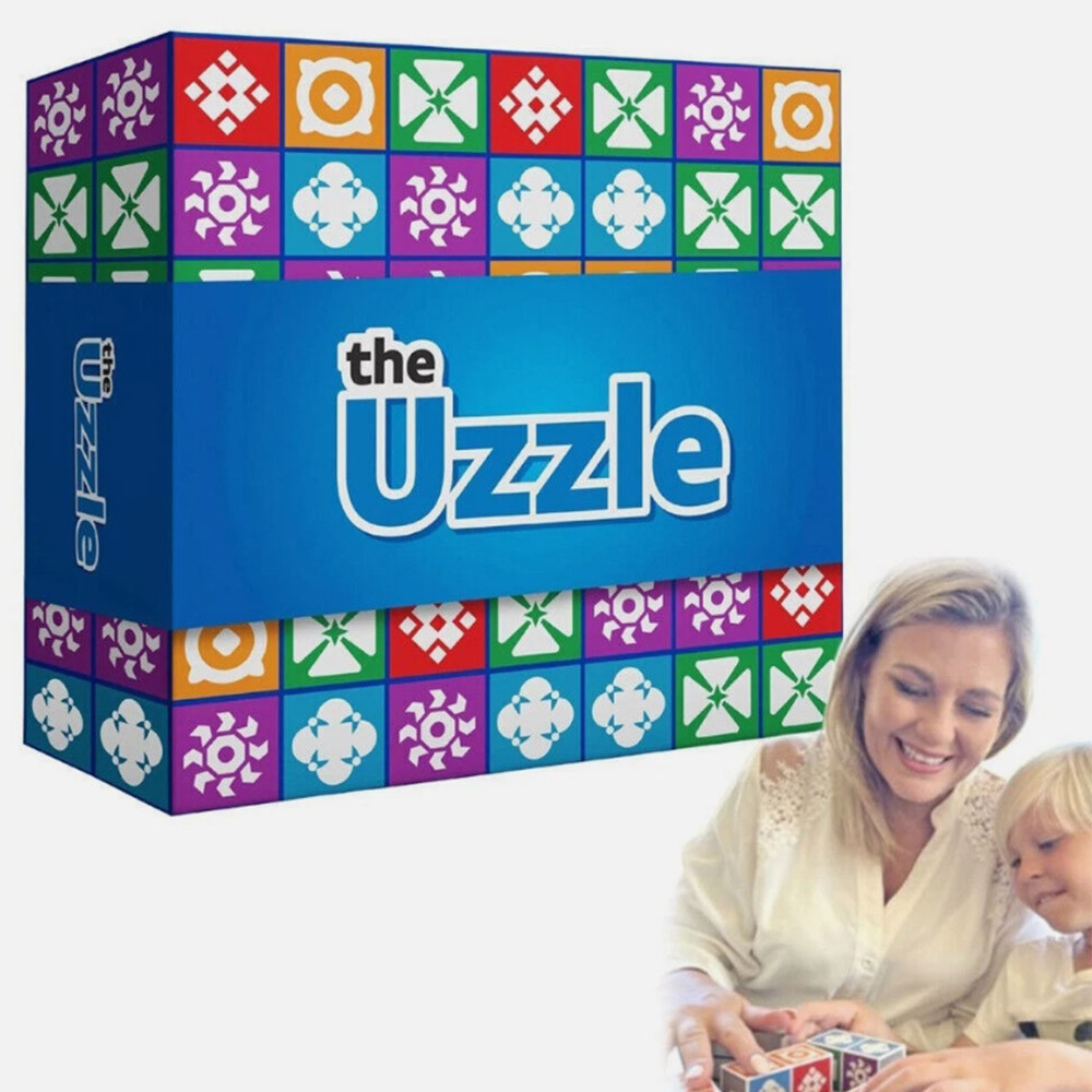 The Uzzle Pattern Block Game Quick Match Puzzle Board Game Develop Logical Thinking Multiplayer Party Table Game