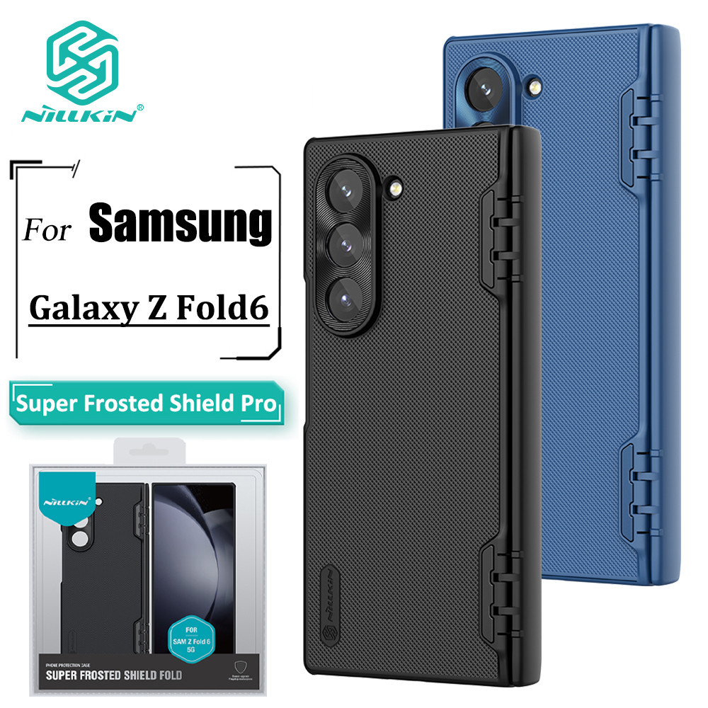Capa Nillkin Super Frosted Shield Fold Case Samsung Galaxy Z Fold 6 5G TPU Ultra Fino Mate + PC Anti-Impressão Digital T em Oferta na Shopee