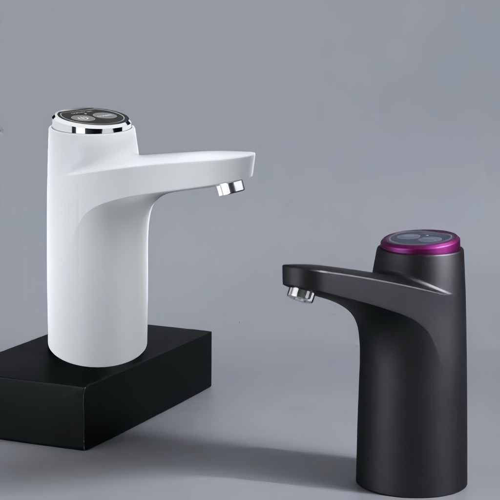 Dispenser Bomba Elétrica Para Galão De Água Recarregável USB Automático Luxuoso Portátil Para Garrafão 10L 20L