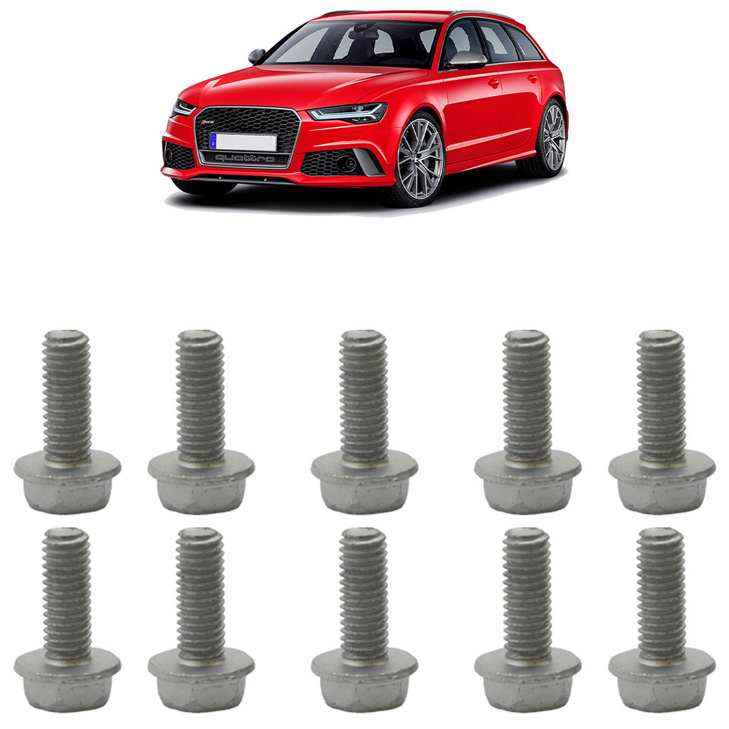 Kit Parafuso M6x16 Parachoque RS6 2006 2007 2008 2009 2010 2011 2012 2013 10 Peças em Oferta na Shopee