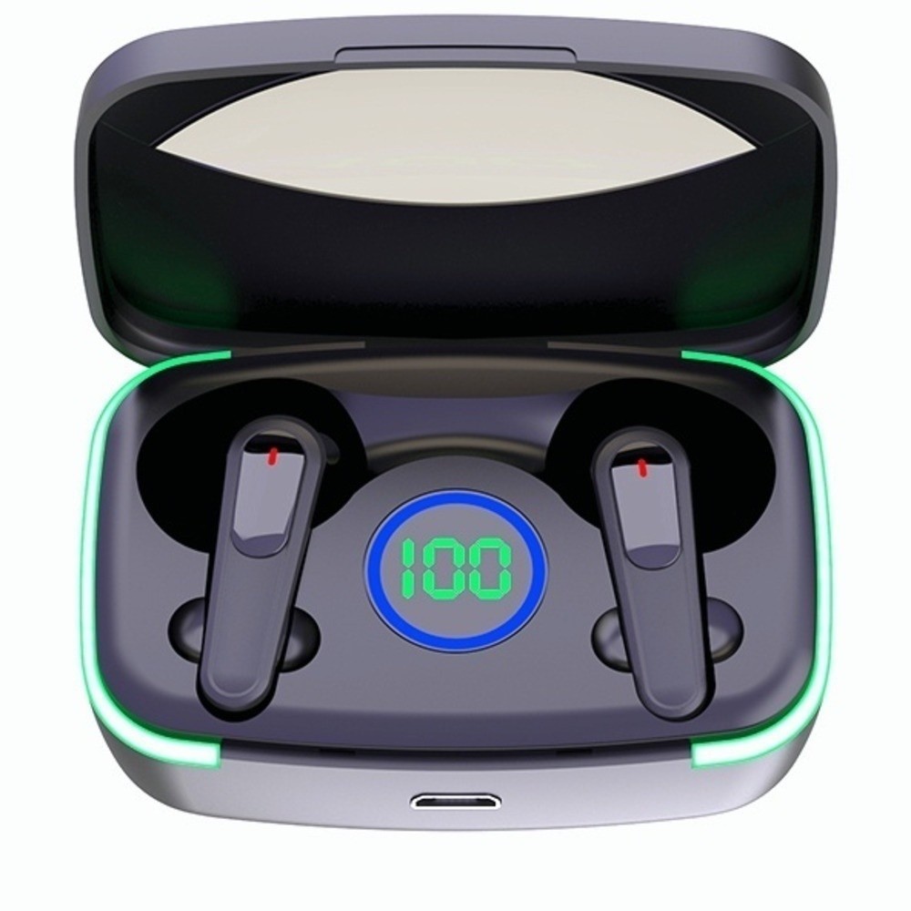 M80 Fone De Ouvido e Carregador de Celular Portátil Bluetooth Sem Fio 5.3 Fone Estéreo YIHAN