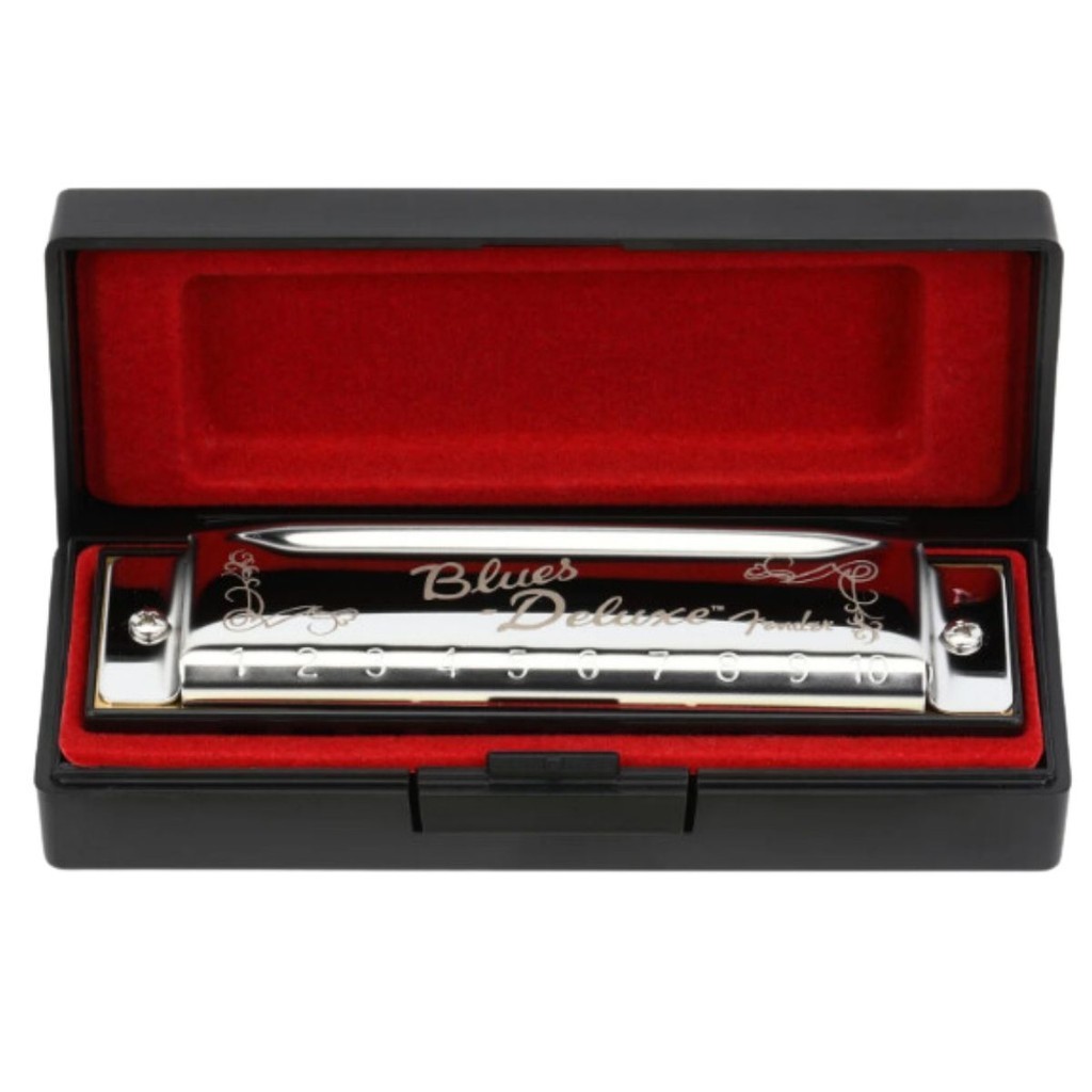 Gaita Diatônica Fender Blues Deluxe Series Em F