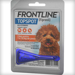 Frontline Top Spot para Cães de 1 a 10 Kg - 1 Unidade em Oferta na Shopee