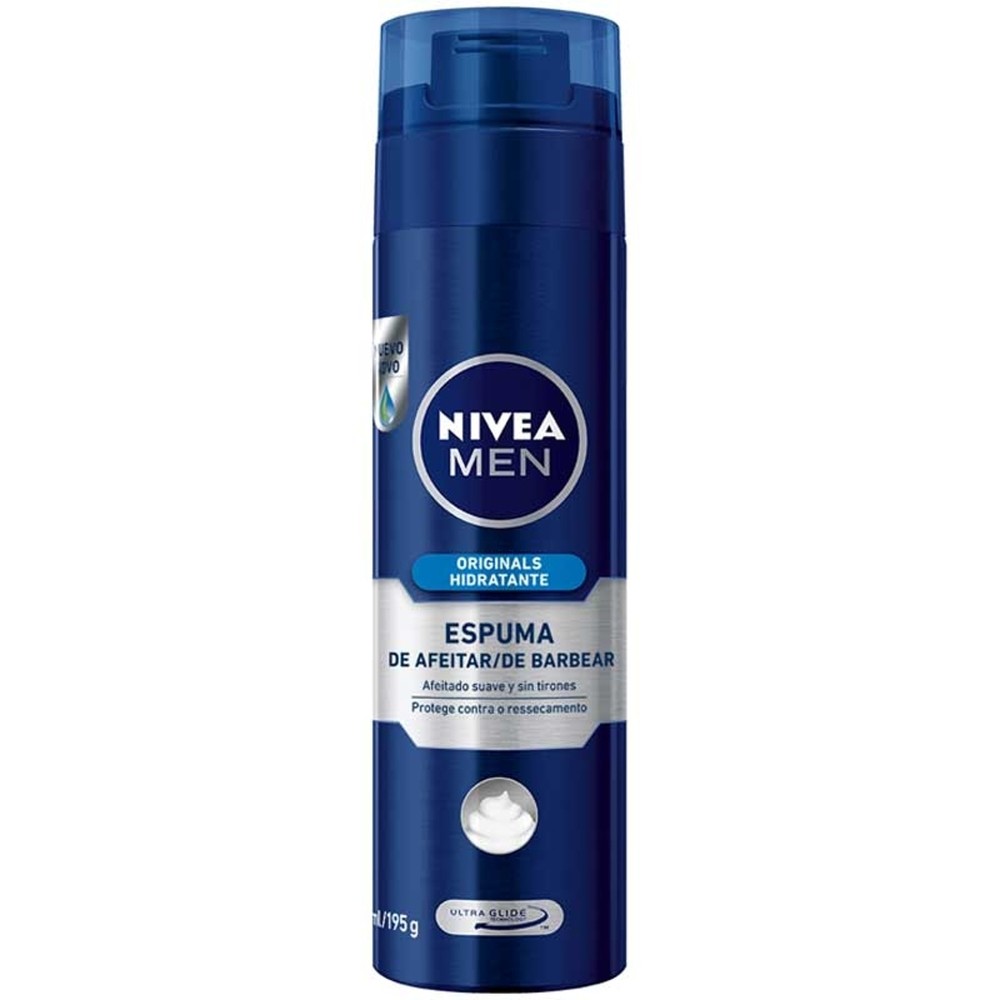 Espuma de Barbear Nivea Men Hidratante 193g