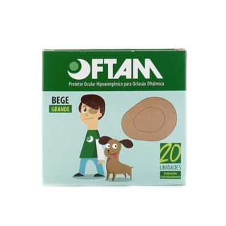 Protetor Ocular Oftam Grande 20 Unidades em Oferta na Shopee
