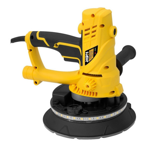 Lixadeira Parede E Teto Wbr Wagner C/ Led 850w 110v Cor Amarelo