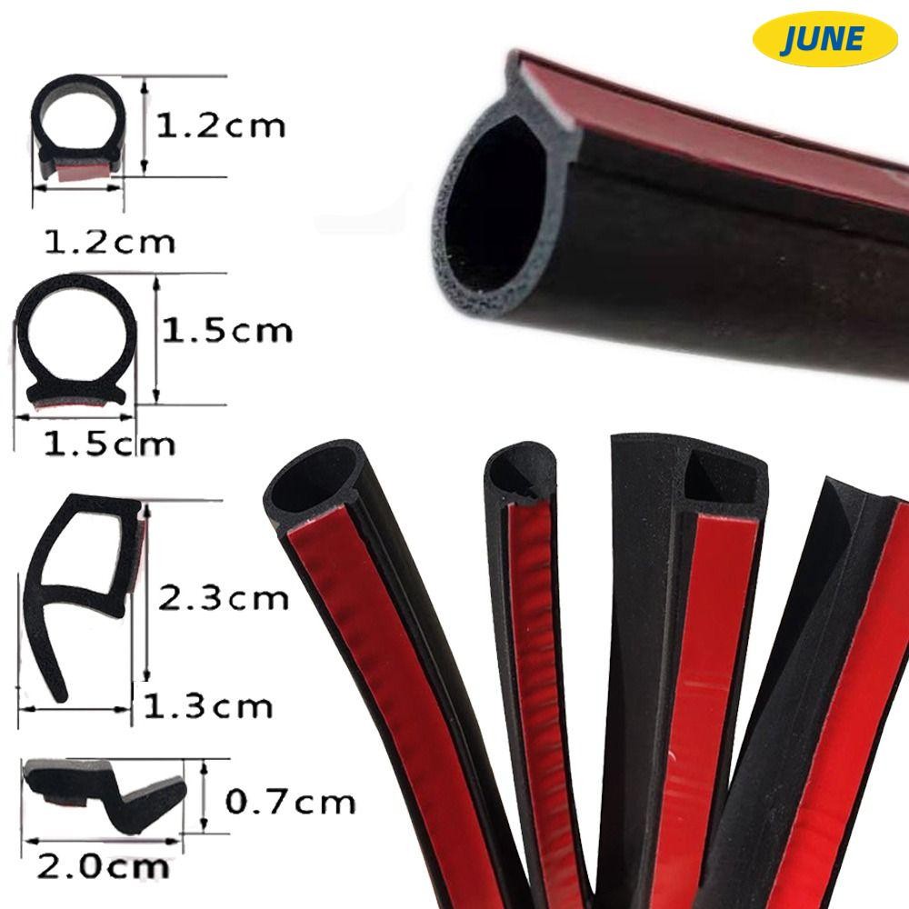 Tira De Vedação Da Porta Do Carro De Junho , À Prova De Poeira , Universal , Automóveis , Isolamento De Ruído , Automática , Painel De Borracha ,