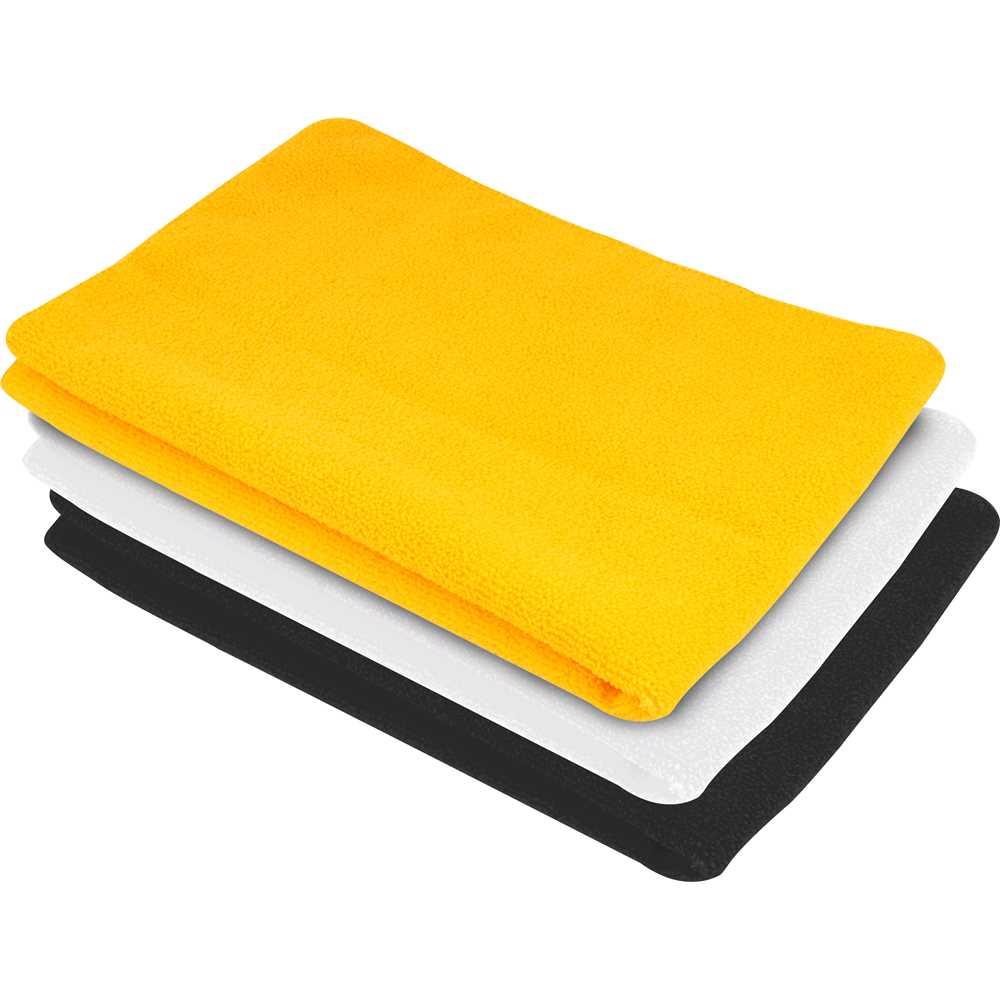 Toalha de Microfibra para Limpeza Automotiva 40 x 40 CM 350 g/m² com 3 Peças VONDER em Oferta na Shopee