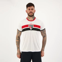 Camisa São Paulo Stencil Branca