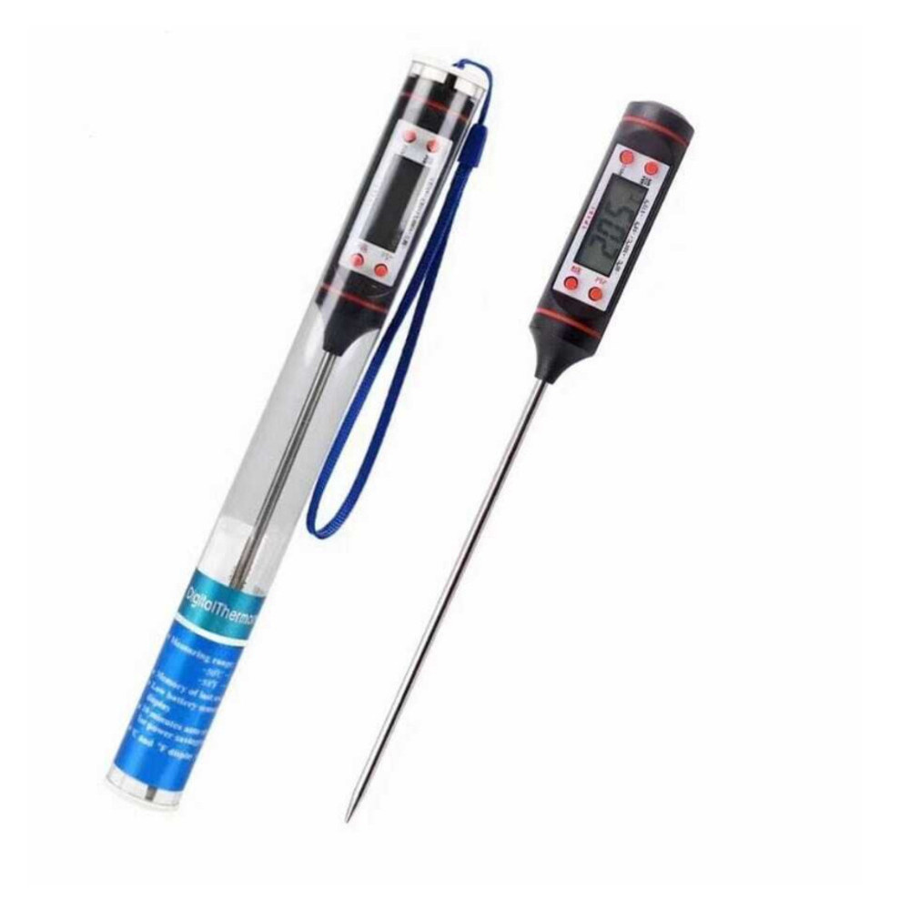 Kit 2 Termômetro Culinário Digital Espeto Alimento Cozinha Comida em Oferta na Shopee