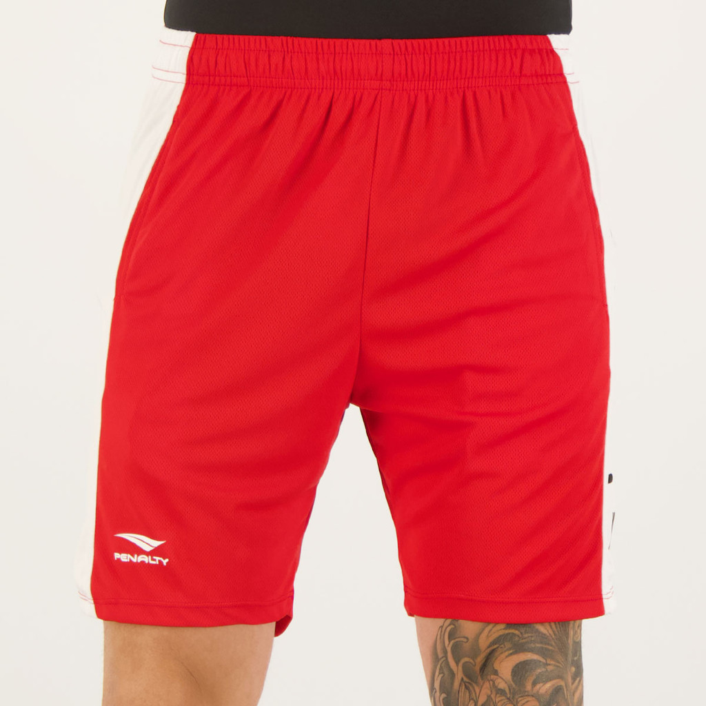 Bermuda Penalty Basquete Vermelha - Sports & Outdoors