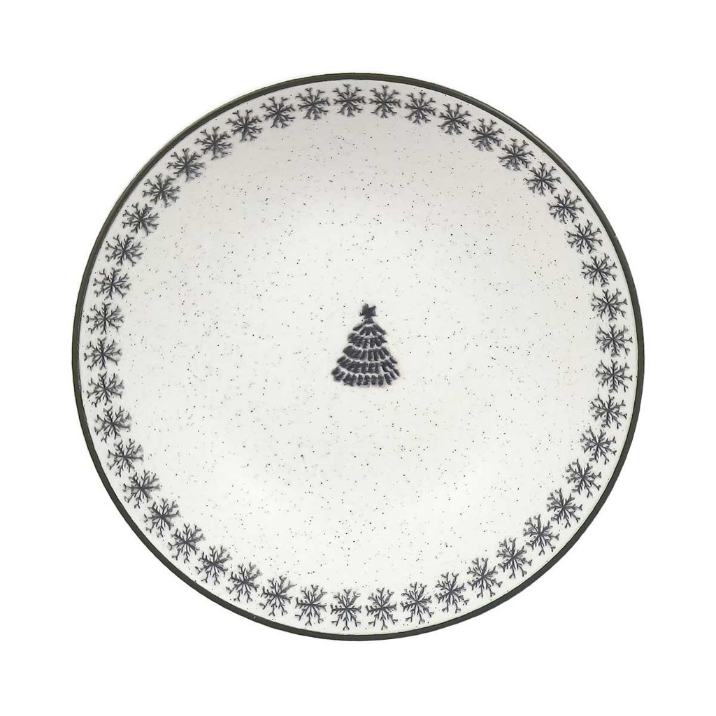 Prato Fundo 20,5 cm Oxford Vilarejo de Natal