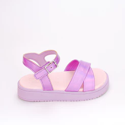 Sandália Infantil Menina Kidy Mini Flatform Brinquedo Confortável Anatômica Antiderrapante Presente Dia Das Crianças