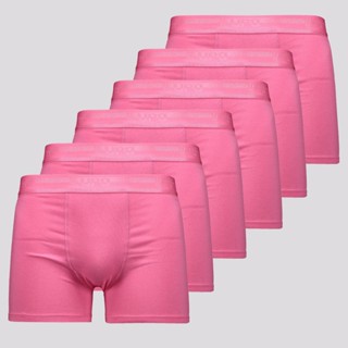 Kit 6 Cuecas Boxer Lupo Elastic Soft Pink em Oferta na Shopee