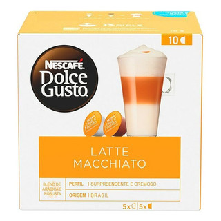 Cápsula Latte Macchiato Com 10 Unidades Dolce Gusto 112g em Oferta na Shopee