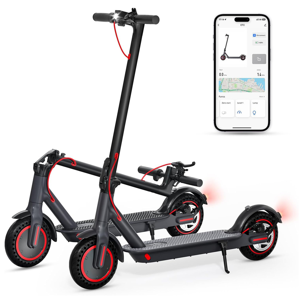 Patinete Elétrico Dobrável Para Adultos 350W Bivolt 36V