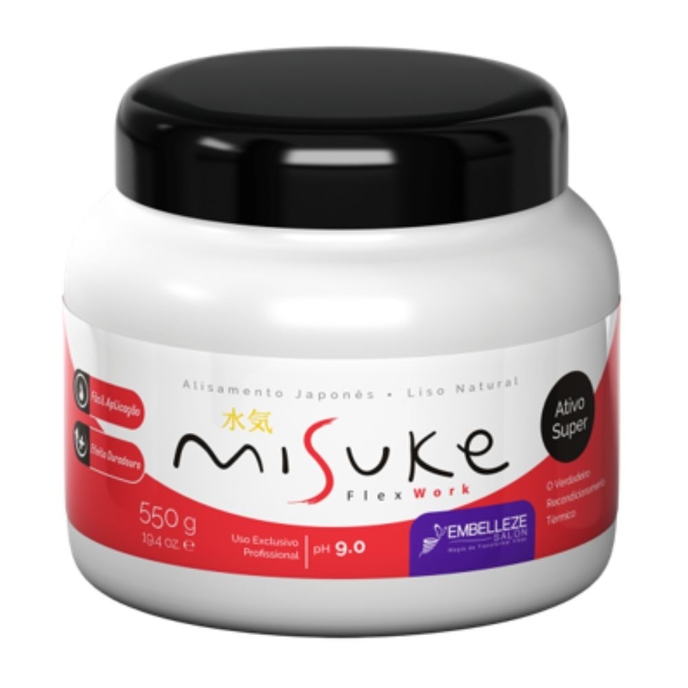 Creme Alisante Misuke Ativo Super em Oferta na Shopee