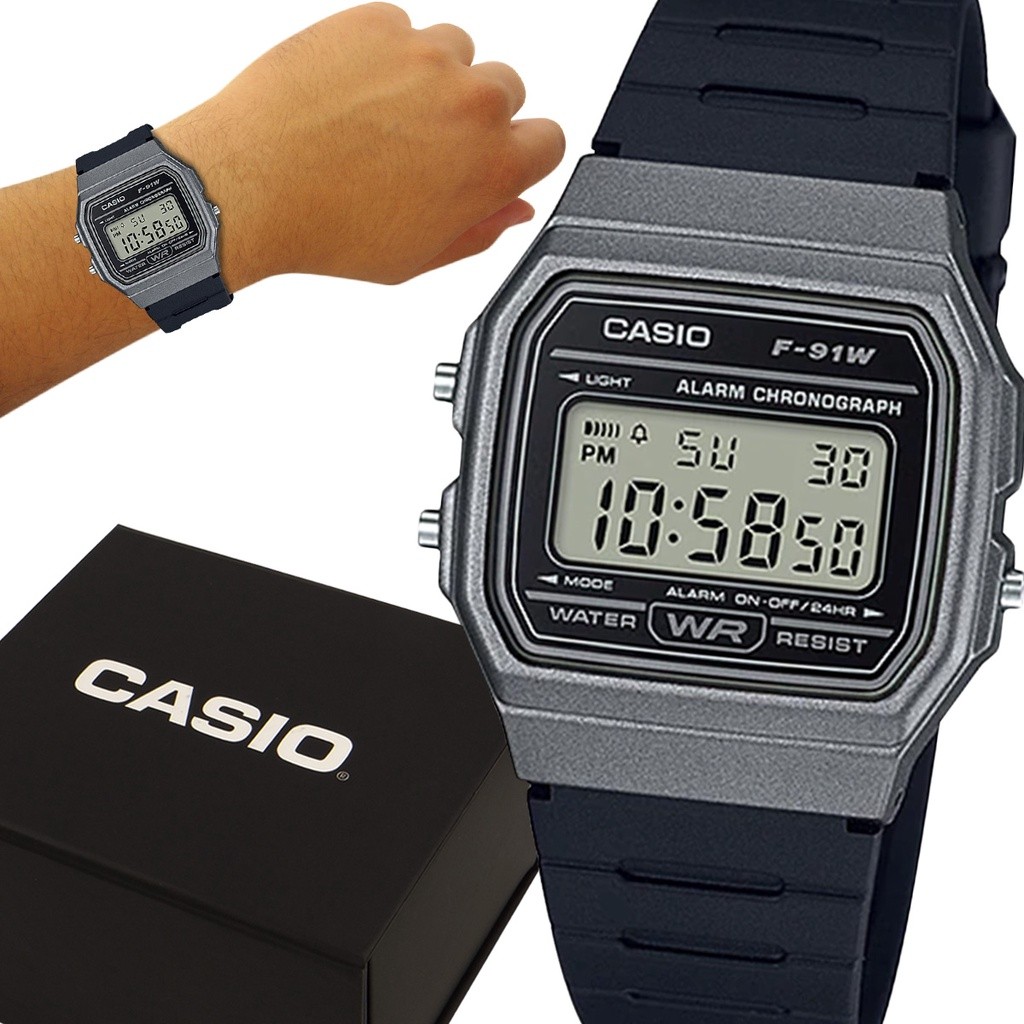 Relógio Casio Digital Vintage Prova D'água Original Garantia em Oferta na Shopee