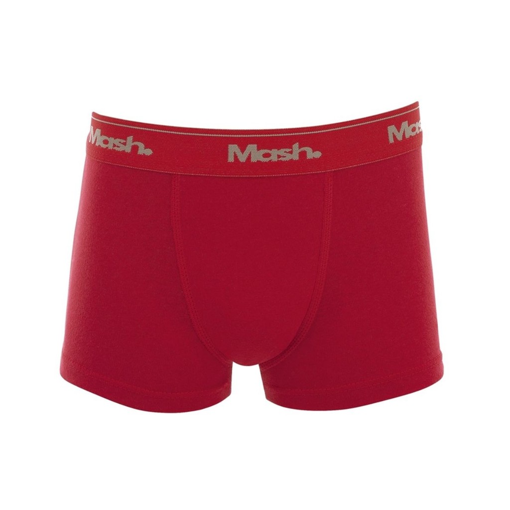 Kit 3 Cuecas Boxer Infantil Mash Básica 190.03 Cós Elástico 100% Algodão