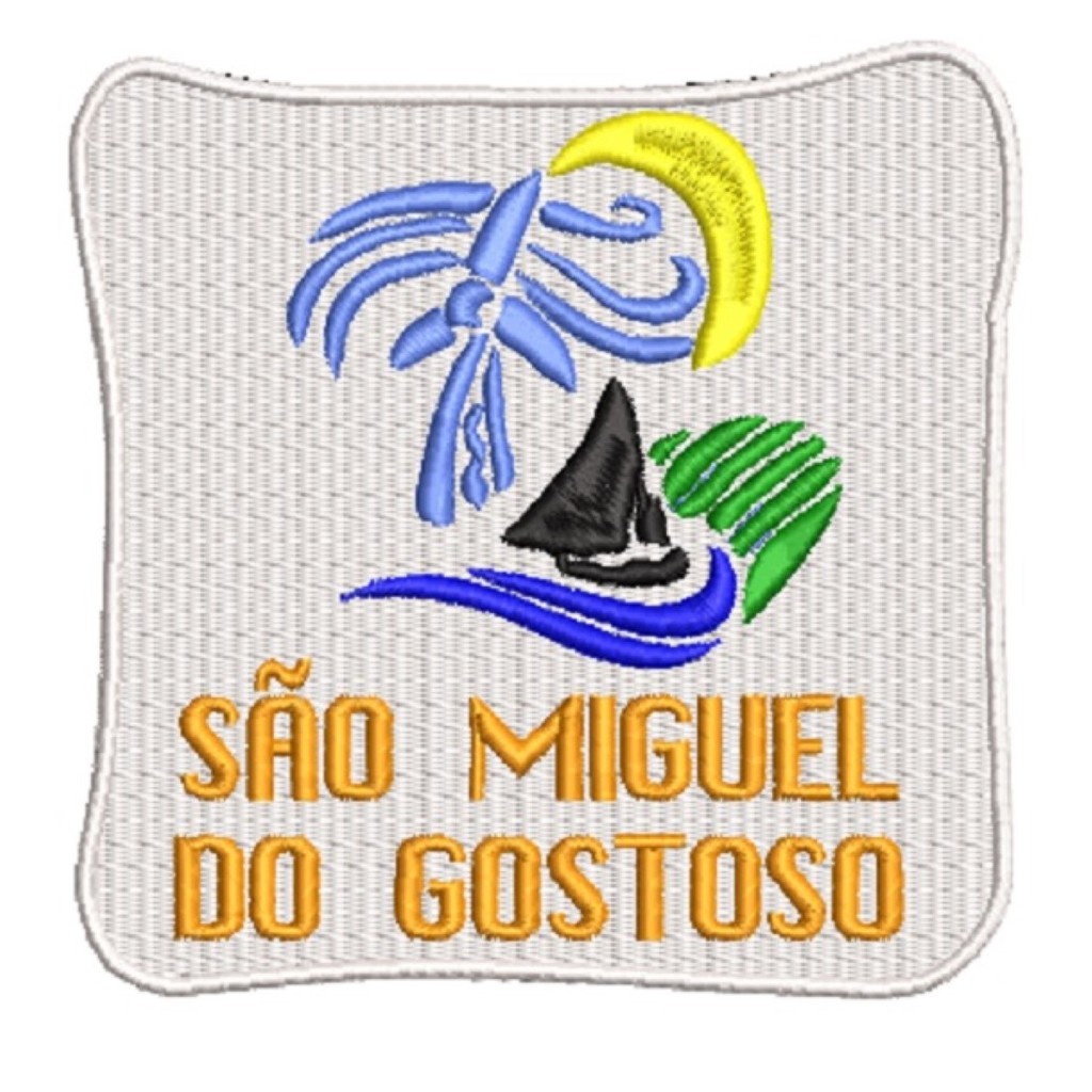 Patch Bordado São Miguel do gostoso - Rio grande do norte