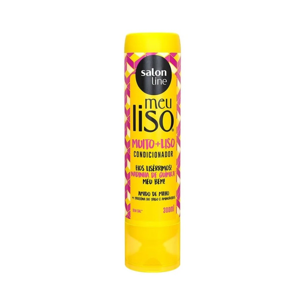 Salon Line Cond Meu Liso Amido 300Ml -