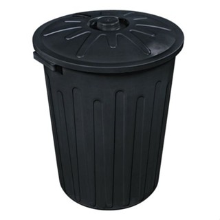 Kit 2 Cesto  Lixeira 65 Litros Fechado Cor Preta Arqplast em Oferta na Shopee